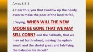 Are New Moon Days Commanded Worship Days? (Thumbnail)