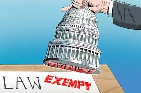 They forced you to take it while they were all exempt.