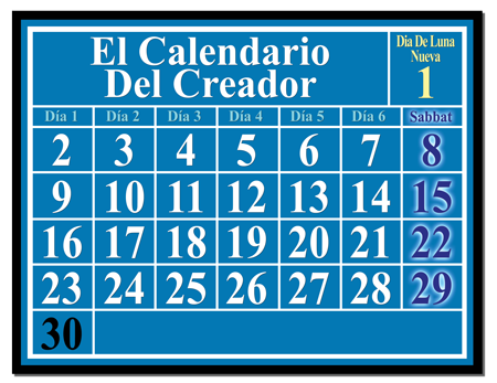 El Calendario Del Creador