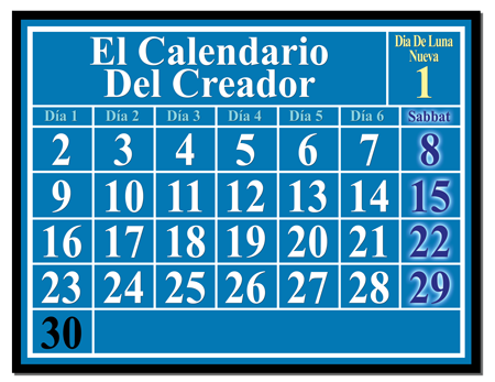 El Calendario Del Creador