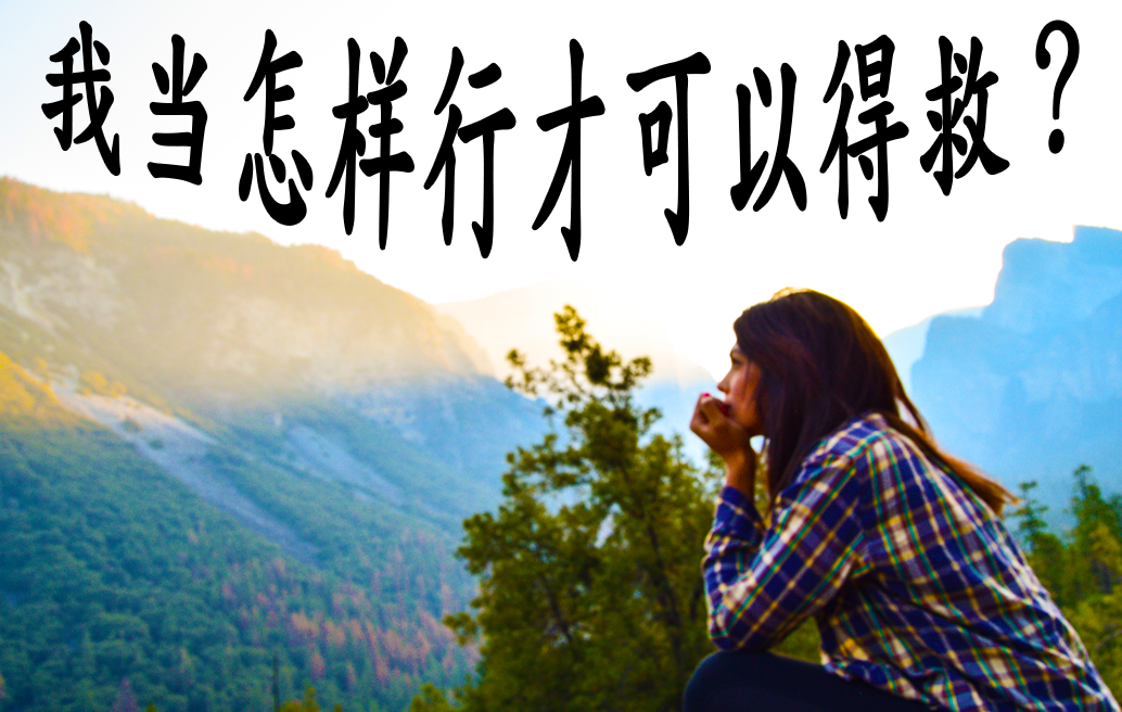 我当怎样行才可以得救？ image