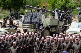 Hezbollah shows media war drills