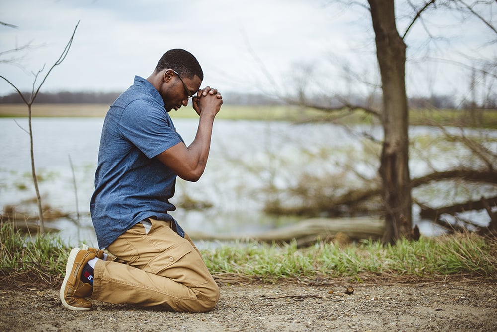 african-american-male-praying