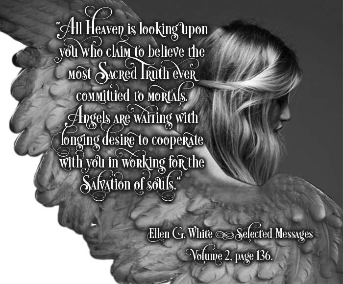 All Heaven is looking upon you...