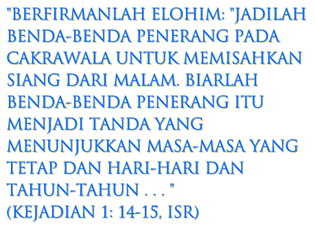 Kejadian 1: 14-15
