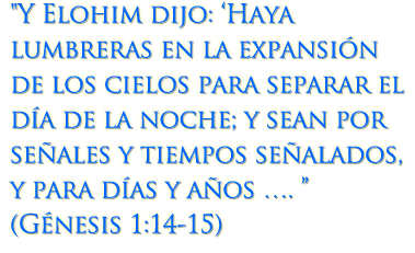 Génesis 1:14-15