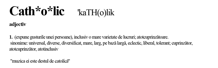 catholic
