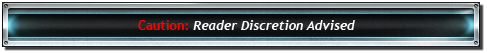 Caution: Reader Discretion Advised Sticker