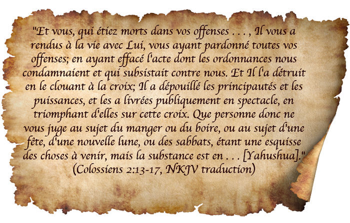 Colossians 2:13-17