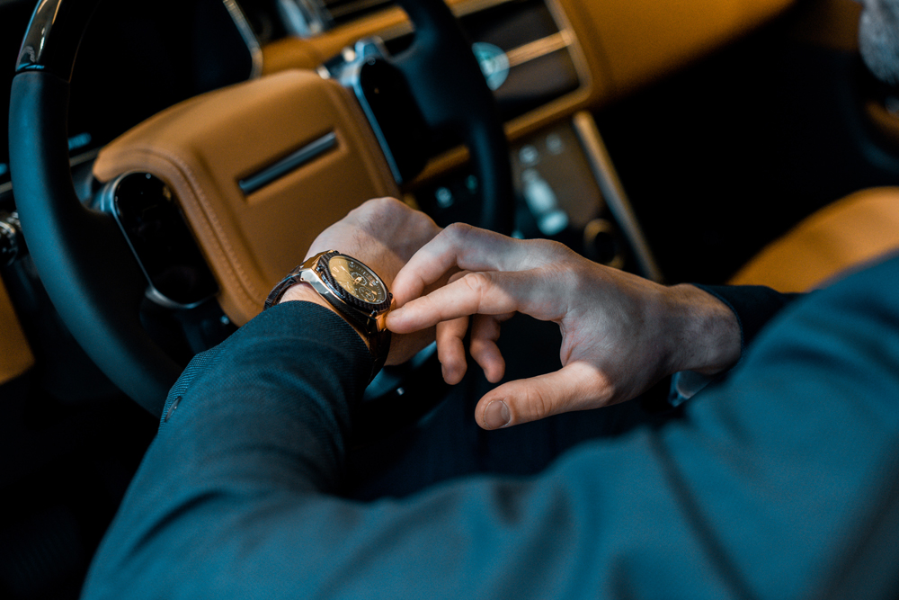 checking watch