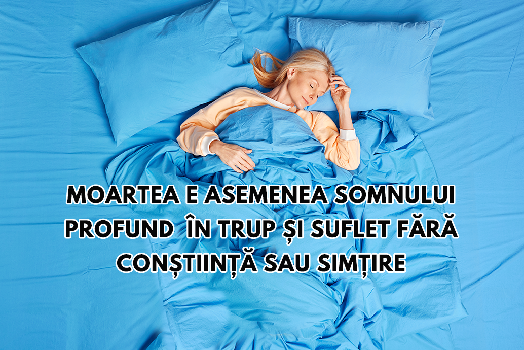 moartea e somn pentru suflet