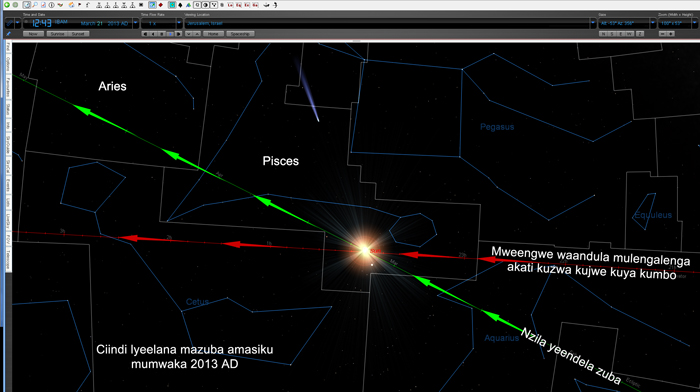 vernal equinox, 2013 AD