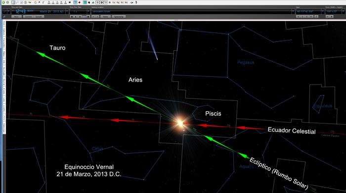 vernal equinox, 2013 AD