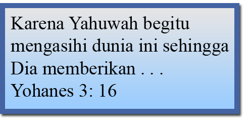 Kasih Kekal | Bagian 1: Kasih Yahuwah bagi Manusia image