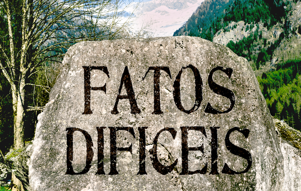 pedregulho de fatos difíceis
