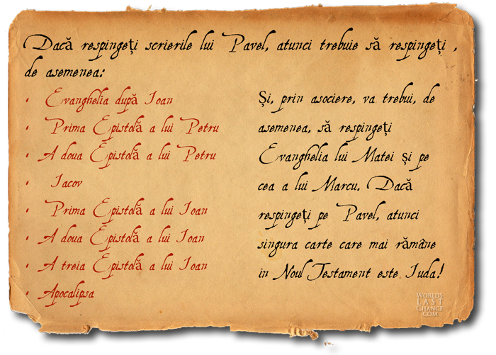 list of books that must be dismissed if one rejects the inspiration of Paul