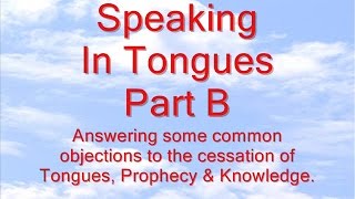 Speaking In Tongues (Part B) (Thumbnail)