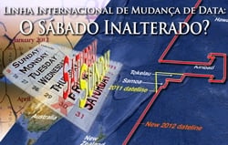 Linha Internacional de Mudança de Data: O Sábado Inalterado?
