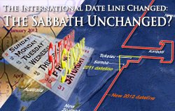 International Date Line Change: The Sabbath Unchanged?
