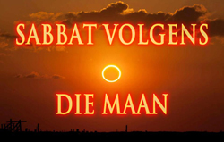 Die Sabbat volgens die Maan