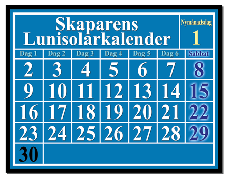 Skaparens lunisolarkalender