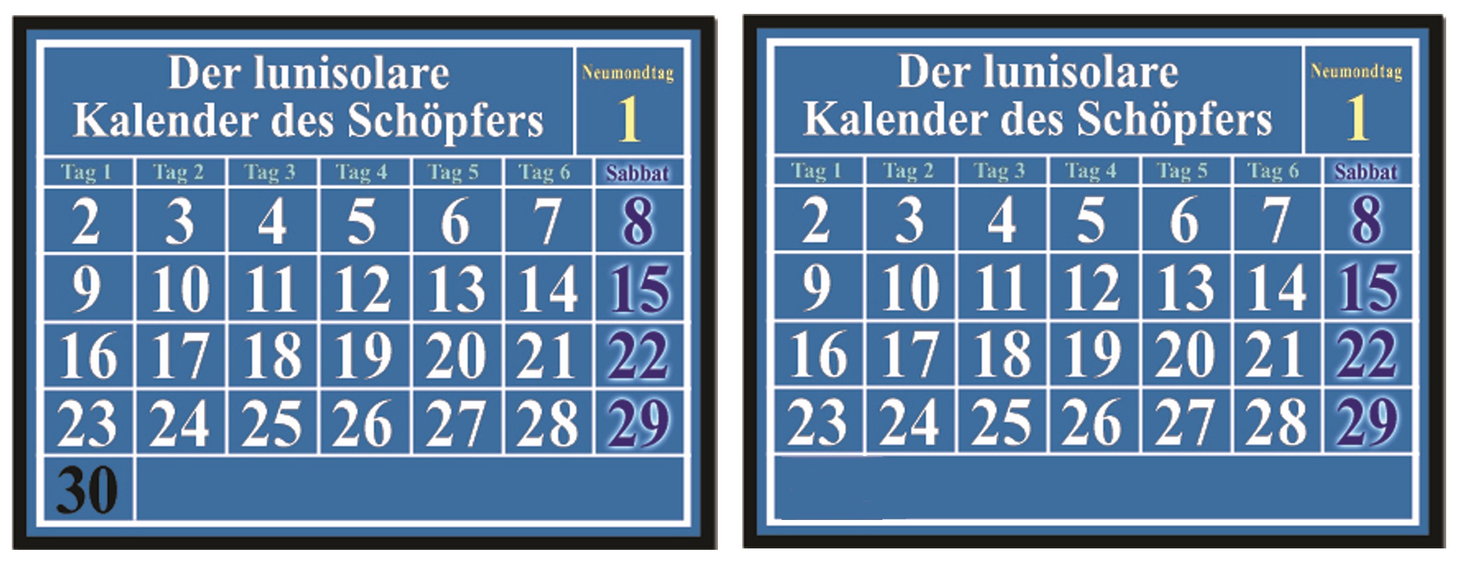 Mondsonnenkalender