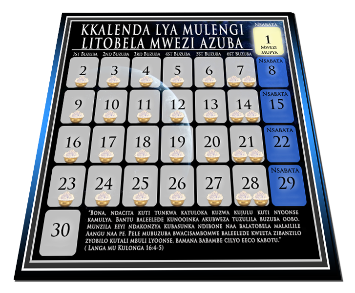 Twaambo Tukazya Bbaibbele twa Ellen White Udyakaizya Mwezi Mupya image