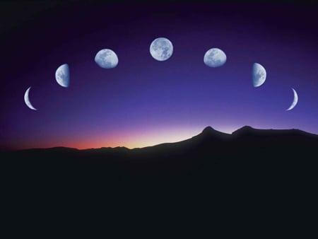 fases de la luna