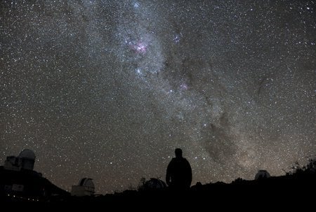 starry night sky