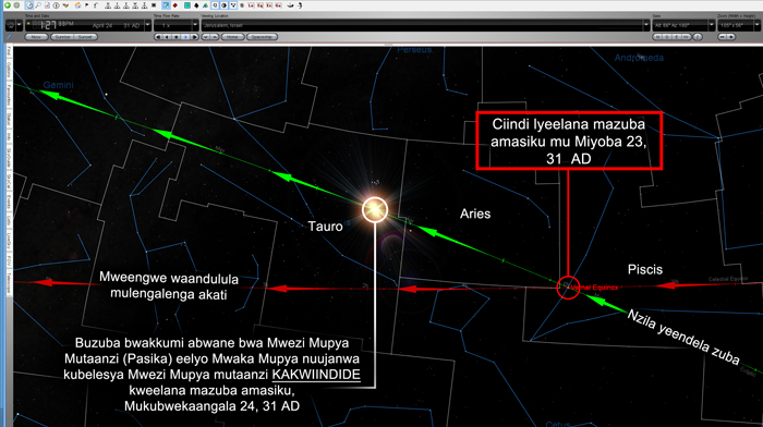 31 AD - Sun in Taurus