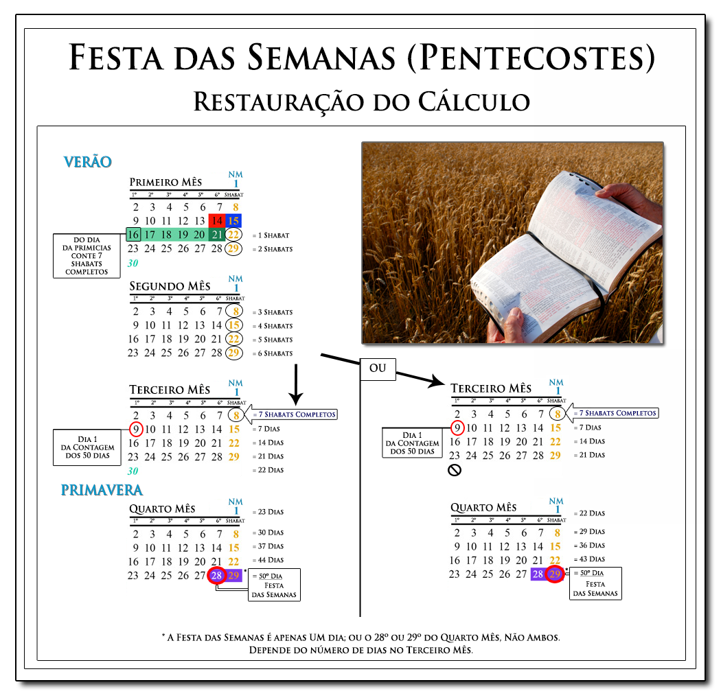 Gráfico do Cálculo de Pentecostes