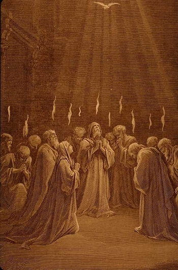 Pentecostes (por: Lester Dore´s Woodcut)