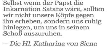 Catherine of Siena Quote