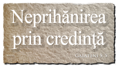 Righteousness by Faith (Galatians 5:5)