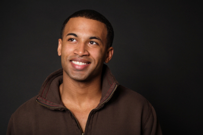 young man smiling