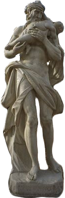 Saturnus, dengan anak yang jadi korbannya