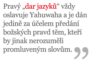 Mluvení v Jazycích image