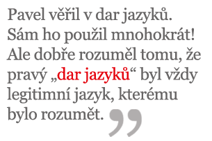 Mluvení v Jazycích image