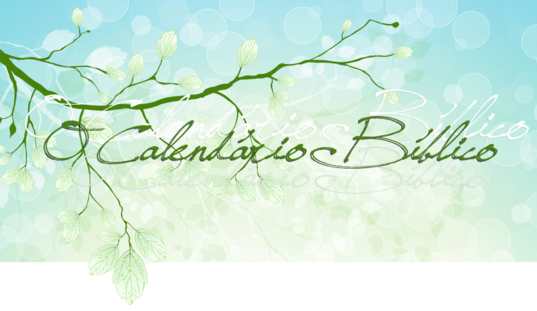 O Calendário Bíblico