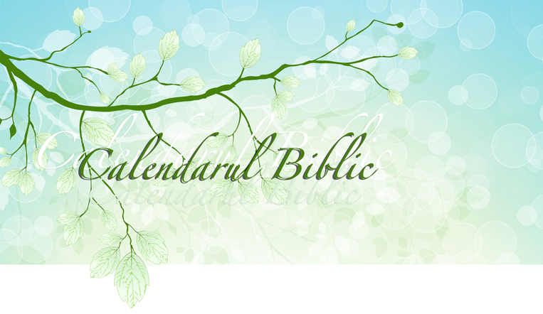 Calendarul Biblic