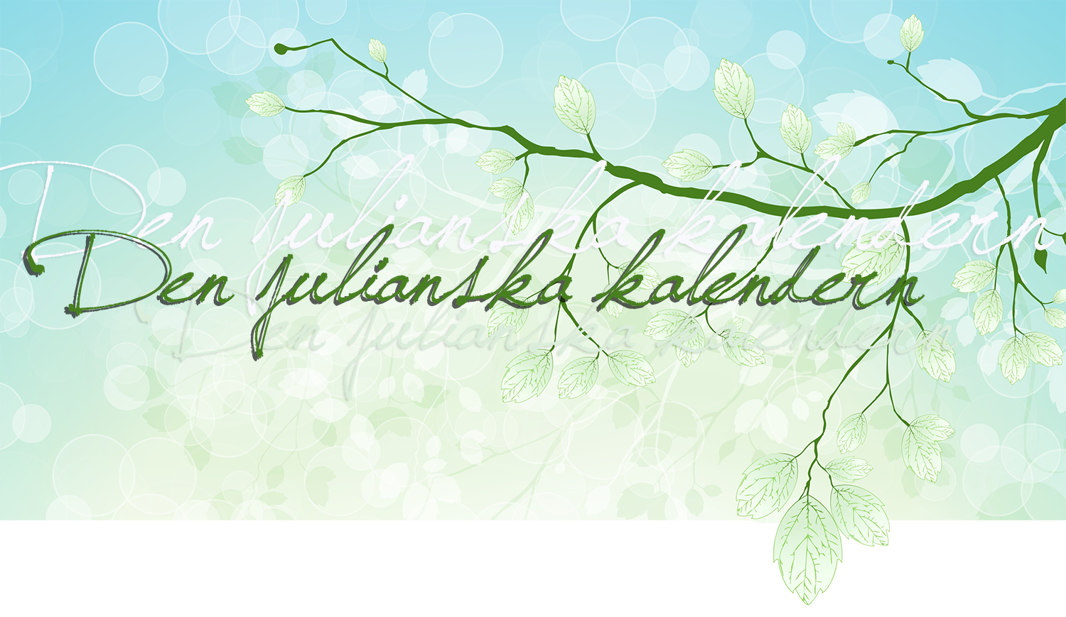 Den julianska kalendern