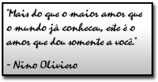 citação do maior amor