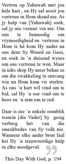 This Day With God Quotation