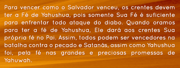 O Segredo da Superação: Possuindo a Fé de Yahushua image