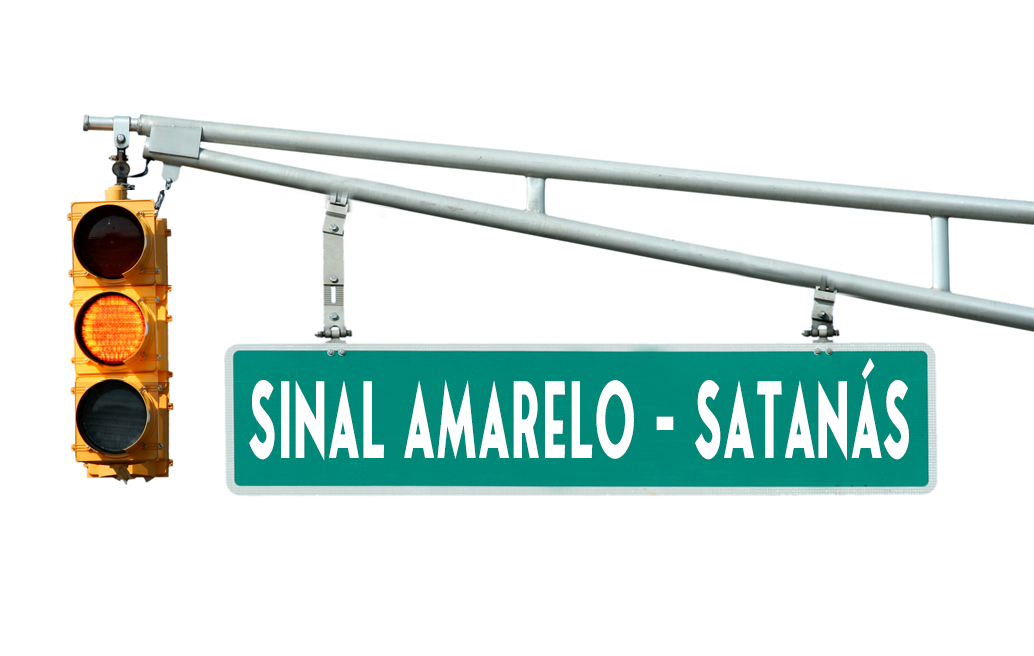 sinal amarelo