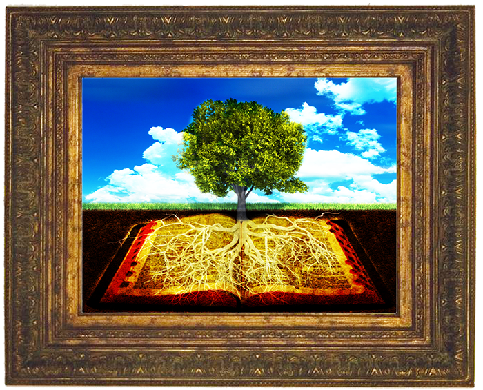tree with roots grounded in bible