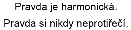 Pravda je harmonická