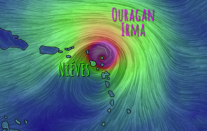 L’ouragan Irma et l’île de Niévès (Saint-Christophe-et-Niévès)