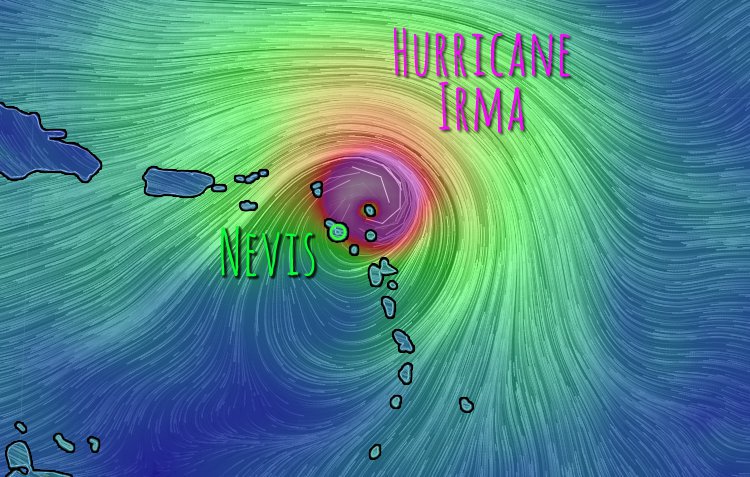 Hurricane Irma and Nevis