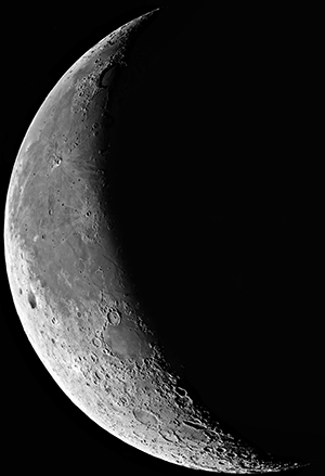 abnehmender Mond